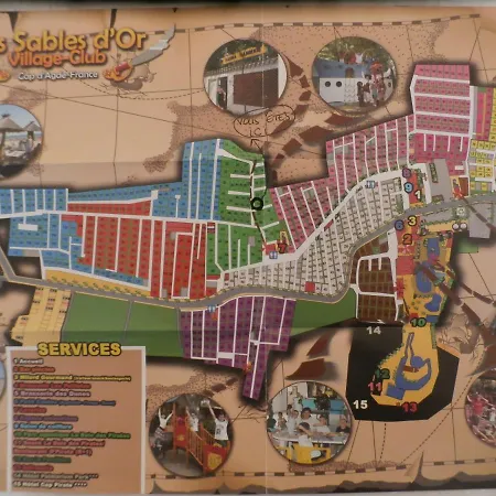 Mobilhome Dans Camping Les Sables D'Or Agde Exterior photo