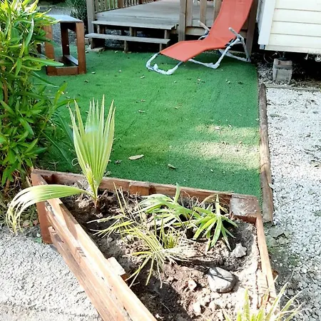 Mobilhome Dans Camping Les Sables D'Or Agde Exterior photo
