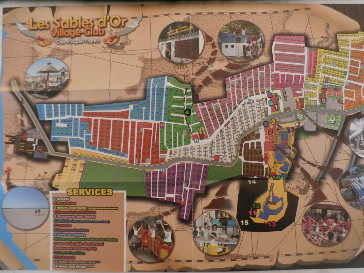 Campsite Mobilhome Dans Les Sables D'or Agde